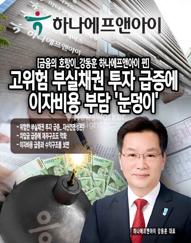 회사채 발행잔액 역시 2022년말 6,550억원에서 2024년 반기말 1조 4,020억원으로 114% 증가하는 등 차입 의존도가 지속적으로 높아지고 있어, 향후 경기침체가 본격화될 경우 부실채권 회수 지연과 함께 재무건전성이 크게 악화될 수 있어...[본문 중에서]