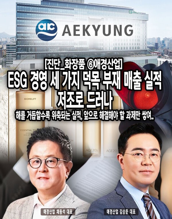 ESG 경영이 기업 덕목으로 추가된 이후 기업들는 숫자 경영과 효율성에만 몰두해선 안된다. 애경 계열사가 연달아 일으킨 부정적 논점은 회사에게 화살이 되어 돌아올 가능성이 크다는 사례를 단적으로 보여줬다.[본문 중에서]