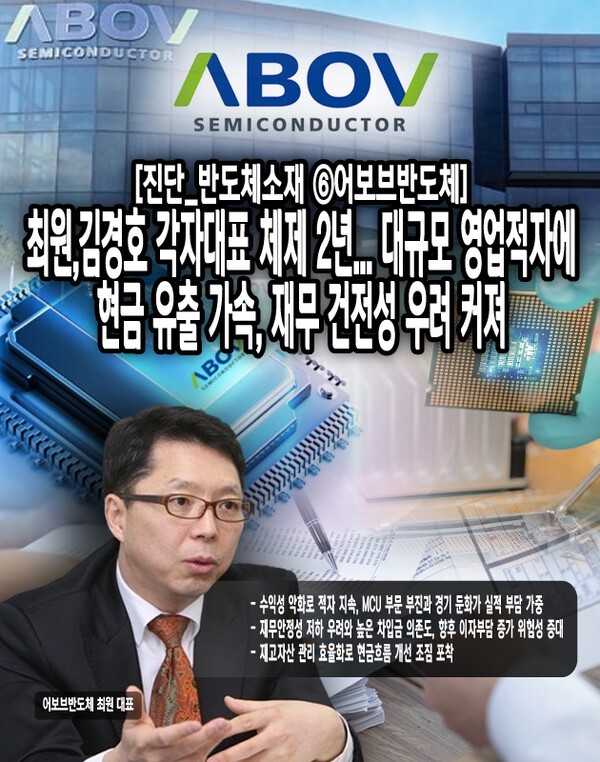 재무구조 개선을 위한 노력에도 불구하고 2년 연속 적자 상황에서 차입금 의존도가 높아 신규 투자와 기술개발에 필요한 자금 확보에 어려움을 겪을 수 있으며, 이는 장기적인 경쟁력 약화로 이어질 수 있다는 점에서 우려가 제기된다. [본문 중에서]