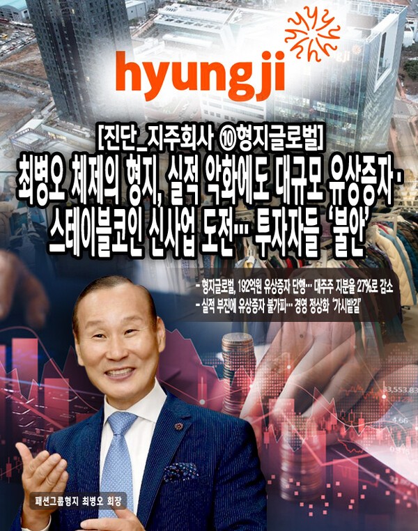 형지글로벌처럼 테마주 이슈로 주가가 단기 급등했지만 실적 개선이 뒤따르지 않는 기업이 진행하는 유상증자는 업황이나 펀더멘털 개선에 따른 유증이 아니므로 투자자들은 더욱 신중해야할 필요가 있다. [본문 중에서]