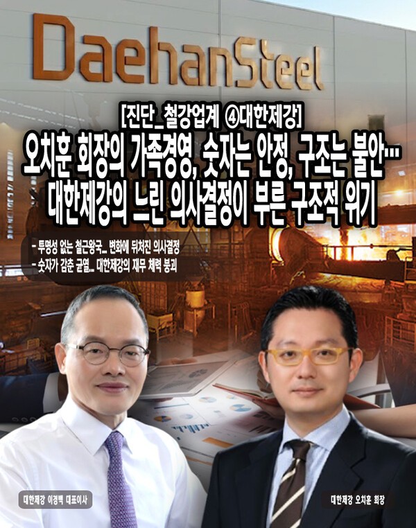 오너 중심의 지배구조는 위기 대응을 늦추고 있으며, 재무 구조는 겉으로 안정적이지만 내실이 약화되고 있다. 단기적으로는 고정비 축소와 현금흐름 중심의 재무전략 전환이 필요하며, 장기적으로는 이사회 독립성 확보·내부거래 투명성 제고·투자 효율성 검증이 필수적이다. [본문 중에서]
